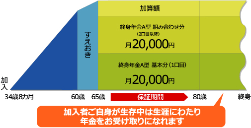 国民年金基金加入例